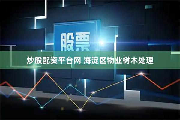 炒股配资平台网 海淀区物业树木处理